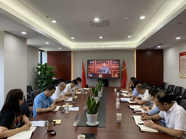 徽鹽地產(chǎn)集團(tuán)黨委理論學(xué)習(xí)中心組集體學(xué)習(xí)研討習(xí)近平總書(shū)記“七一”重要講話